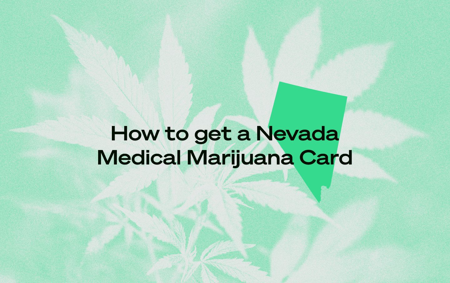 Get medical marijuana card Nevada