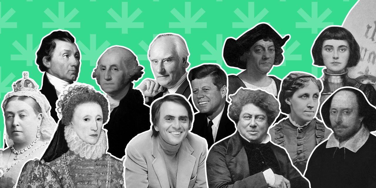 historical figures who smoked weed