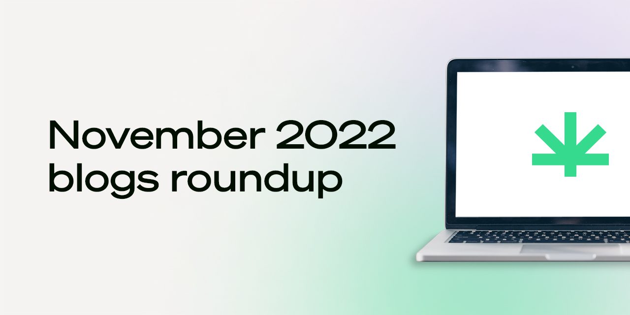 Blog Roundup November 2022